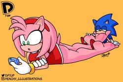 amy rose from sonic (series) by dp1up