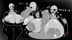 fem gaster from deltarune by arvamera
