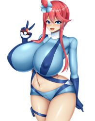 skyla (pokemon) from nintendo by rough (riferio)