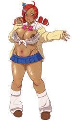 andou ringo from puniru wa kawaii slime by anonymous artist