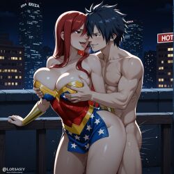 erza scarlet from dc by kiriosn4x