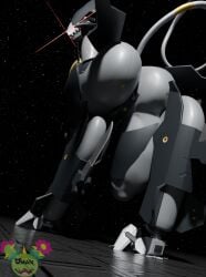 absurd_res anon anthro ass blade_wolf butt_crush butt_focus entrapment female flattened foot_crush hi_res humanoid konami machine macro male male/female metal_gear oblivious omananimations robot robot_anthro robot_humanoid stepped_on stepping