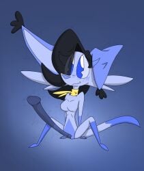 absurd_res accessory anthro big_penis black_hair blue_body blue_eyes blue_nose blush blush_lines body_hair breasts canid canine canis cheek_tuft chest_hair chest_tuft clothing domestic_dog ear_tuft eyebrow_through_hair eyebrows eyelashes facial_tuft featureless_breasts furgonomics futanari genitals gynomorph hair hair_over_eye herm hi_res huge_cock intersex kerchief long_hair long_penis malinda_maddy mammal neckerchief neckwear nervous nervous_smile penis pussy sackless shaking shivering sitting sitting_on_ground smile solo submissive submissive_intersex text throbbing throbbing_penis toddjackjuster translucent translucent_hair tuft yellow_kerchief yellow_neckerchief