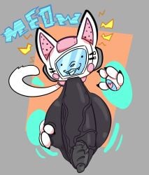 balls big_balls big_penis black_penis claws domestic_cat fangs felid feline felis floating floating_hands genitals glistening glistening_body glistening_genitalia glistening_penis heart_symbol hi_res huge_balls huge_cock hyper hyper_balls hyper_genitalia hyper_penis machine male mammal meow penis poundfulpanda robot screen screen_face simple_background solo tail teeth vein veiny_penis