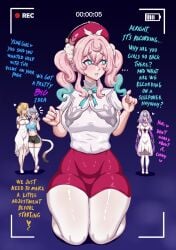 aglaea_(honkai:_star_rail) castorice_(honkai:_star_rail) cielobivolta cipher_(honkai:_star_rail) clothed honkai:_star_rail honkai_(series) hyacine_(honkai:_star_rail) recording recording_on_phone recording_video