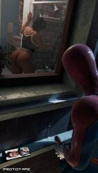 3d cum cumshot jerking marvel masturbation miles_morales milf peter_parker phone_call prototype_(artist) rio_morales rio_morales_(playstation) spider-man spider-man_(ps4) spider-man_(series) spider-man_2_(ps5) watching_through_window