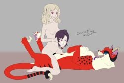 diabolik_lovers furry gore komori_yui red_eyes sakamaki_reiji zoophilia