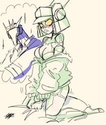 horny_female humping humping_pillow on_pillow pillow_humping soundblaster soundblaster_(oc) soundwave sparkplug star-the-skeleton thinking_of_someone_else transformers transformers_prime