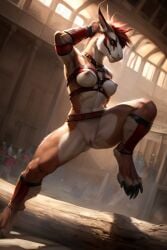 ai_generated ass breasts breasts bum felkin female furry gladiator vagina