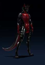 canine latex_(artist) male male_only mammal rubber wolf