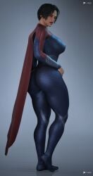 1girls 3d 3d_render alien alien_girl alien_humanoid alternate_version_available big_ass big_breasts black_hair bodysuit boots cape cga3d child_bearing_hips clothed clothed_female clothing curvaceous curvaceous_female curvaceous_figure curves curvy curvy_body curvy_female curvy_figure curvy_hips curvy_thighs dc erotichris female female_focus female_only fit fit_female freckles full_body fully_clothed hourglass_figure huge_ass huge_breasts kryptonian large_ass large_breasts light-skinned_female light_skin looking_at_viewer looking_back makeup pale-skinned_female pale_skin patreon_logo patreon_username red_boots red_lipstick short_hair simple_background skin_tight skindentation skinsuit standing supergirl superheroine thick_thighs toned toned_body toned_female toned_stomach voluptuous voluptuous_female watermark wide_hips