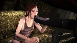 ellie_(the_last_of_us) ellie_williams horse sucking tagme the_last_of_us video xentho