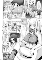 bodysuit breasts comic female freaks_(artist) greyscale hair human metroid monochrome nintendo samus_aran tagme zero_suit zero_suit_samus