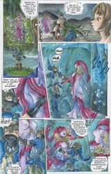 clothing comic female_zora ghost link link_(twilight_princess) nintendo passage queen_rutela straight_hair the_legend_of_zelda twilight_princess