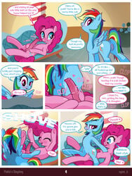 anus ass blue_eyes blue_fur blush breasts buttjob clitoris comic cutie_mark dialog duo english_text equine erection female friendship_is_magic fur futanari hair heart herm hermaphrodite hi_res horse horsecock inside intersex mammal masturbation multi_genitalia multicolored_hair my_little_pony page_4 pegasus penis pink_fur pink_hair pinkie_pie_(mlp) pony precum purple_eyes pussy rainbow_dash_(mlp) rainbow_hair shaded smile sofa straight_hair syoee_b teeth text wings