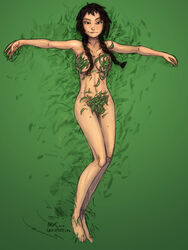 1girls 47k american_beauty avatar_legends avatar_the_last_airbender black_hair braid breasts censored color earth_kingdom female female_only highres human jin_(avatar) leaf leaf_on_breast leaf_on_crotch lying medium_breasts nickelodeon nonbender novelty_censor nude parody smile solo straight_hair twin_braids