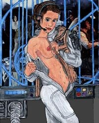 hoth low_res lowres princess_leia_organa shabby_blue star_wars tagme the_empire_strikes_back