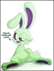 anthro anthro_on_anthro anthro_only bunny critters_(poppy_playtime) domestic_rabbit furry_only green_body green_fur green_skin hoppy_hopscotch hoppy_hopscotch_(poppy_playtime) no_humans poppy_playtime poppy_playtime_(chapter_3) rabbit sex shynveegd smiling_critters tagme