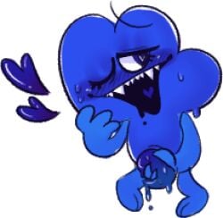 battle_for_dream_island bfb bfdi blue_eyes four_(bfb) number object_show object_shows sawbelly