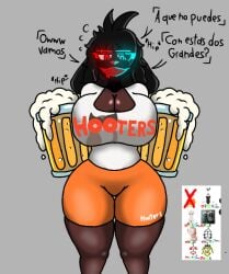 amigos_multiversos big_ass big_breasts ganela hooters