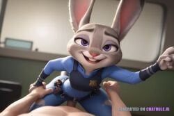 1girl ai_assisted ai_generated big_ass bouncing_breasts bra_down detailed_face doggy_style fucked_into_submission fucked_silly heart_eyes heart_shaped_pupils judy_hopps pov seductive_look seductive_smile thicc_ass thicc_thighs torn_clothes vaginal_sex wants_to_fuck wide_hips zootopia