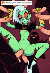 ai_generated alien alien_girl gangbang lord_dominator wander_over_yonder