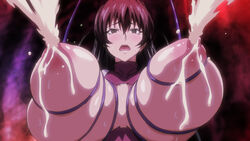 anime_screencap breasts huge_breasts igawa_asagi lactation milking ova screenshot taimanin_asagi taimanin_asagi_2 taimanin_asagi_2_inbo_no_tokyo_kingdom tentacle tentacles torn_clothes ziz_(company)