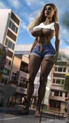 1girls 3d big_ass big_breasts big_thighs breasts bust busty curvaceous curvy curvy_figure emk3d female giantess hips hourglass_figure huge_ass huge_breasts large_ass large_breasts legs light-skinned_female light_skin macro macro_female mature mature_female original original_character slim_waist thick thick_hips thick_legs thick_thighs thighs top_heavy voluptuous waist wide_hips