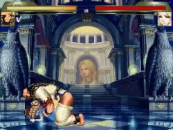 animated ass ass blonde_hair blue_eyes breasts capcom chang_koehan clothed_sex clothing cum cum_in_pussy defeated defeated_heroine doggy_style doggy_style dress drill_hair ejaculation female fighting_game gloves instrument justice_gakuen king_of_fighters kirishima_yurika legs long_hair m.u.g.e.n male moero!_justice_gakuen mp4 mugen_rape open_mouth penis pixel_art pussy rape raped raped_by_enemy rival_schools screaming sex snk solo_focus sound sprite_edit tagme tears thighs toes vaginal_penetration video violin white_gloves yurika_kirishima
