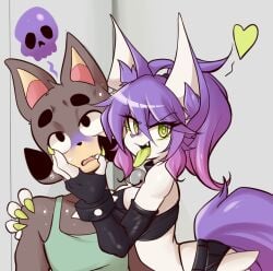 big_breasts breasts cleavage female furry hiel_(lucyfercomic) lucyfercomic tagme zhenzi zhenzi_(diives)