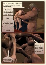 3d ablearcher abs bathing biceps big_dom_small_sub big_muscles big_penis comic domination futa_is_bigger futa_on_male futadom futanari futanari_on_male huge_cock large_penis male muscular_arms muscular_back muscular_futanari size_difference submissive_male veiny_penis