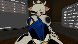 cow_outfit five_nights_at_freddy's marie_(cally3d) marie_(cryptia) showing_breasts sonic_(series) sonic_the_hedgehog tagme vrchat white_body