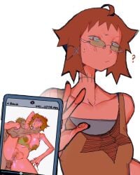 ahe_gao angry asphyxiation big_areola big_breasts choking hardcore karminoodles kuki phone_screen tanned_female