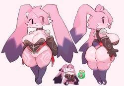 big_ass big_breasts breasts bubble_butt cleavage esokir female furry huge_ass huge_breasts tagme thick_thighs wide_hips