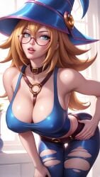 ai_generated ass bare_shoulders belt bent_over big_ass big_breasts big_butt breasts choker cleavage close-up collarbone covered_nipples dark_magician_girl duel_monster firm_breasts glasses hair_between_eyes hand_on_hip harness huge_breasts jeans large_breasts lips lipstick long_hair nsfw o-ring pants portrait pose posing round_ass round_breasts round_butt seducing seduction seductive seductive_body seductive_eyes seductive_gaze seductive_look seductive_mouth seductive_pose seductive_smile shiny shiny_breasts shiny_clothes shiny_hair shiny_skin simple_background sky4maleja tank_top thick_thighs torn_clothes torn_clothing torn_pants upper_body witch witch_hat yu-gi-oh!