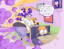 2girls 3girls ass ass_focus ass_jiggle ass_jiggling bbw crazy_eyes crazy_girl crazy_smile date diner disney fart fart_cloud fart_everywhere fart_fetish farting female first_date flirtation flirting flirty horny horny_female mature_female morbidly_obese morbidly_obese_female nymph_(rayman) obese obese_female oh_shit older_female painting_(object) pale-skinned_female pale_skin panty_&_stocking_with_garterbelt parappa_the_rapper photo_(object) puntthepoodle purple_eyes purple_fart purple_fart_cloud purple_hair rayman rayman_(series) rayman_origins red_eyes seductive shocked shocked_expression skirt skirt_lift skull skull_earrings skull_hair_ornament star_butterfly star_vs_the_forces_of_evil stocking_anarchy text text_bubble voodoo voodoo_mama_(rayman)