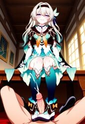 ai_generated bootjob firefly_(honkai:_star_rail) footjob honkai:_star_rail