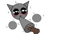 anal_sex blush brown_dick edit edited_art edited_image edited_official_artwork eyes_rolling_back fat_cock freckles gametoons gray_(sprunki) incredibox_mod non_human penis plsdontdeletemypost shaking sprunki tears_in_eyes tears_of_pain veiny_penis