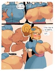 blonde_hair brawl_stars breasts female large_breasts piper_(brawl_stars) zargot