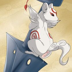 tachigami from okami by lonbluewolf