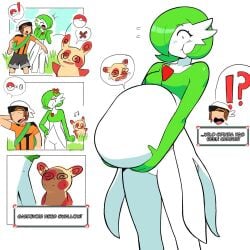 1:1 2019 2d_animation ambiguous_prey animated anthro anthro_prey belly big_belly breasts clothing english_text female female_pred forced gardevoir generation_3_pokemon grass green_hair group hair hand_on_belly human humanoid humanoid_pred larger_female lewdlemage loop mammal motion_tweening nintendo no_sound oral_vore plant pokeball pokemon pokemon_(species) pokemorph red_eyes short_playtime simple_background size_difference smaller_male speech_bubble spinda standard_pokeball tagme text video vore white_background white_body