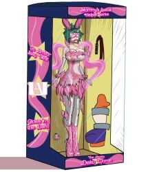 big_breasts bimbo bimbo_body bimbofication bimbofied bulging_breasts crabla dildo doll doll_box dollification english_text female female_deku hypnosis identity_death izuku_midoriya mental_transformation mind_control my_hero_academia platform_heels rule_63 sex_doll sex_doll_transformation sex_toy transformation
