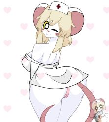 breasts furry lorna_(terrible_mouse) nurse pussy rat terrible_mouse