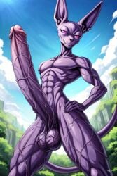 abs ai_generated anthro balls beerus big_balls big_penis blue_penis cat_humanoid cock cocky69 dragon_ball_super erect_penis erection excessive_size god_of_destruction hard_cock hyper_penis long_penis male_only muscles muscular muscular_anthro muscular_male pecs pectorals penis purple_skin space testicles veins veiny veiny_arms veiny_legs veiny_penis veiny_testicles