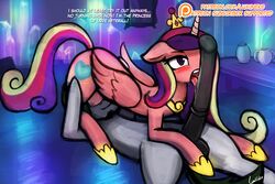 2015 alicorn crotchboobs equine fan_character friendship_is_magic furry furry_only horn horse logic_loop lumineko mammal my_little_pony non-anthro pony princess_cadance_(mlp) wings