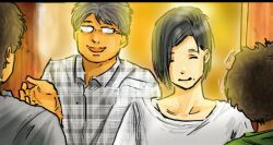 evil_smile imminent_cheating imminent_cuckold kuroneko_smith obaa-san_no_karada_ga_kimochi_yosugiru_kara plotting scheming unfaithful wife_and_husband