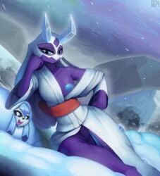 eeveelution from nintendo by lennoxicon