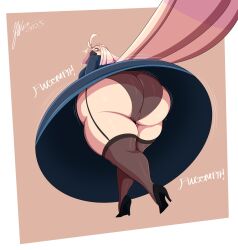 artjwink big_ass big_breasts breasts bubble_butt female furry headmistress_(jwinkz) huge_ass jwinkz tagme thick_thighs wide_hips