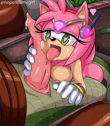 amy_rose amy_rose_(boom) animal_genitalia animal_penis anthro anthro_female breasts cum faceless fellatio female female_focus flower green_eyes handjob heart heart-shaped_pupils heart_eyes hedgehog hypnosis impending_blowjob impending_rape impending_sex lyric_the_last_ancient male mammal mind_control mouth_agape mouth_open nipples nopennamegirl nude part_1 penis petite petite_body petite_female pink_fur plant rape reptile scalie sonic_(series) sonic_boom straight symbol tongue tongue_out