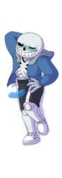 blue_blush blush blushing bone dakimakura ectopenis male male_only meta_request one_eye_closed penis sans sans_blush sans_eye sans_penis skeleton smile solo solo_male sweat tinybeasts undertale undertale_(series)